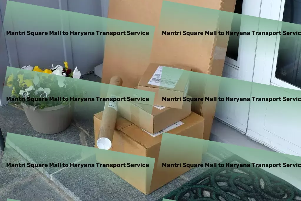 Mantri Square Mall to Haryana Transport Local transport solutions