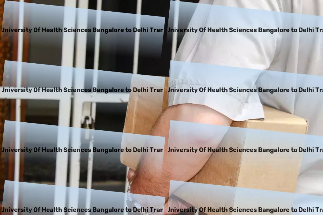 Rajiv Gandhi University Of Health Sciences Bangalore to Delhi Transport Quick goods services