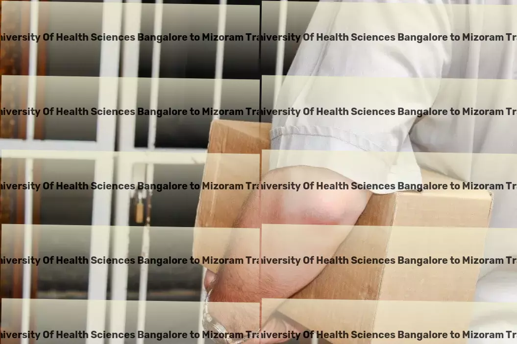 Rajiv Gandhi University Of Health Sciences Bangalore to Mizoram Transport Cargo and freight company