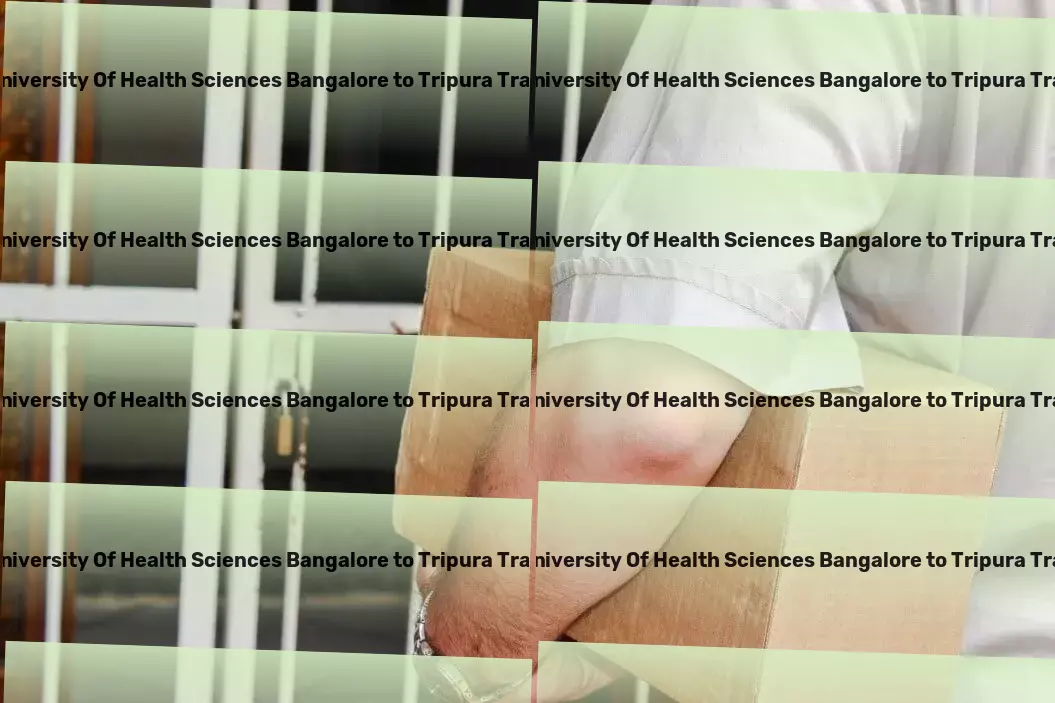 Rajiv Gandhi University Of Health Sciences Bangalore to Tripura Transport Cargo delivery services