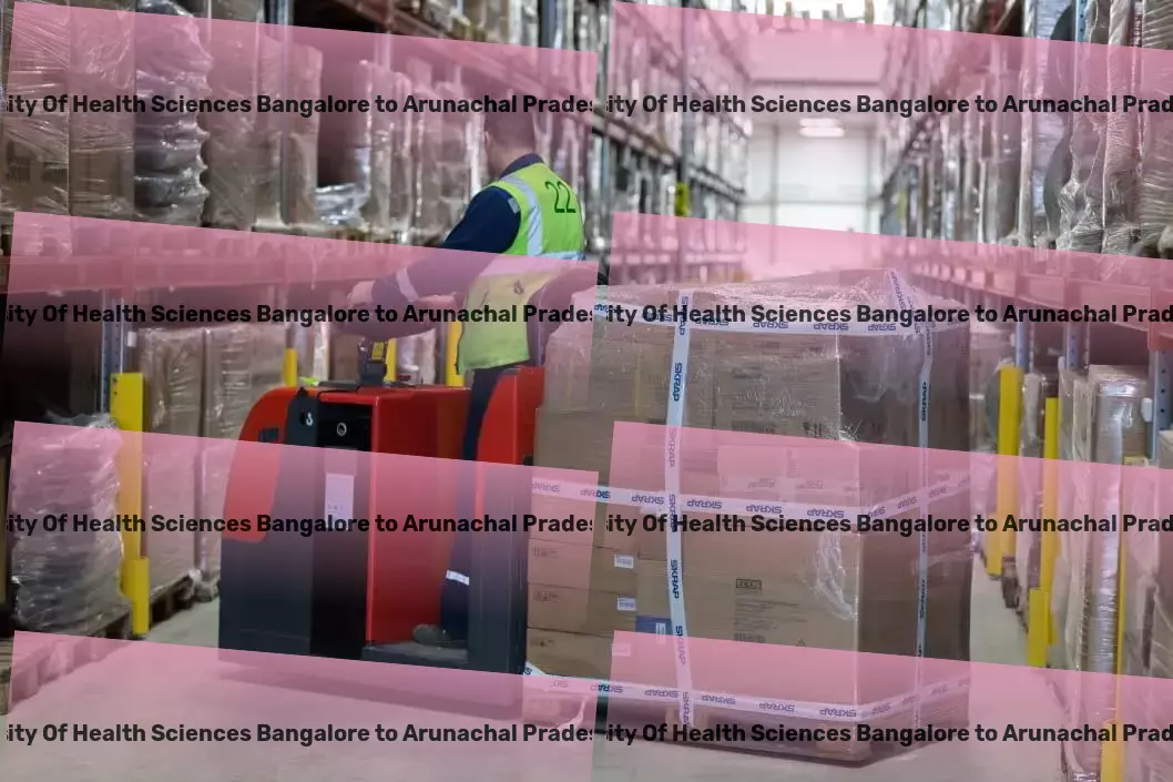 Rajiv Gandhi University Of Health Sciences Bangalore to Arunachal Pradesh Transport Seamless and secure goods transit within India's borders! - Nationwide courier solutions