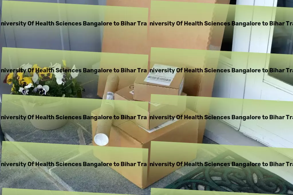 Rajiv Gandhi University Of Health Sciences Bangalore to Bihar Transport Fueling progress with every delivery across the nation. - Industrial goods movers