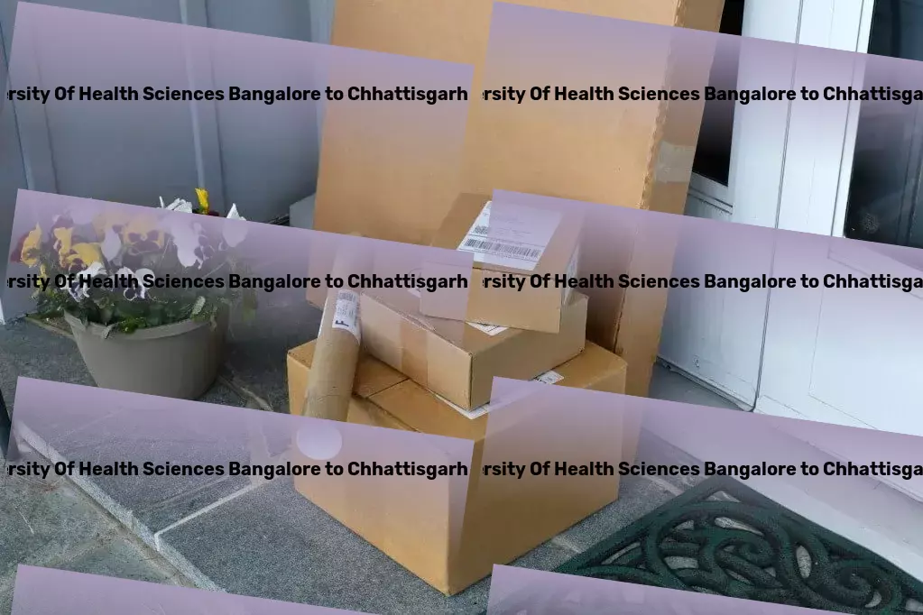 Rajiv Gandhi University Of Health Sciences Bangalore to Chhattisgarh Transport Your journey to extraordinary experiences starts with us! - Local transport logistics