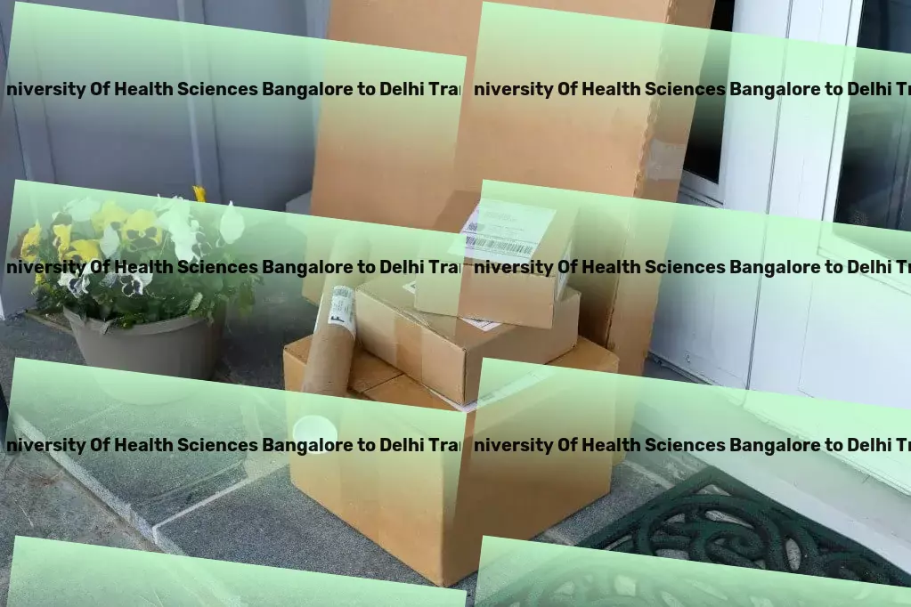 Rajiv Gandhi University Of Health Sciences Bangalore to Delhi Transport Parcel freight networks