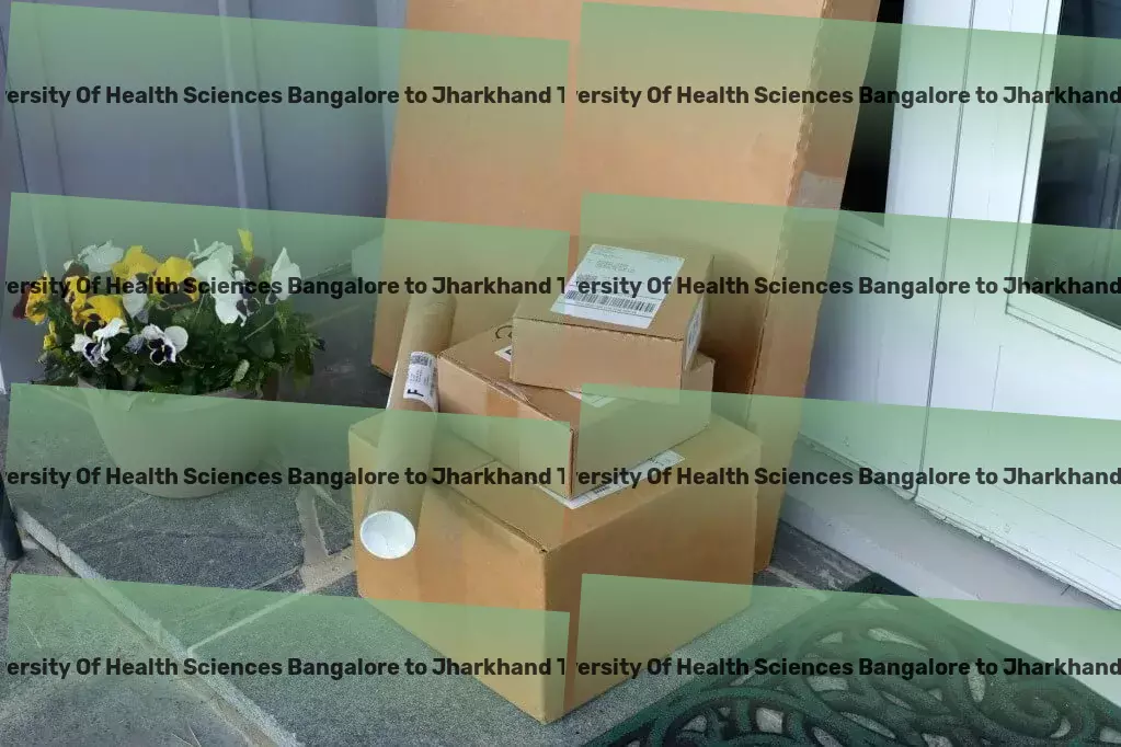 Rajiv Gandhi University Of Health Sciences Bangalore to Jharkhand Transport Gear up for a smoother ride across India's logistics landscape! - Fast goods shipping solutions