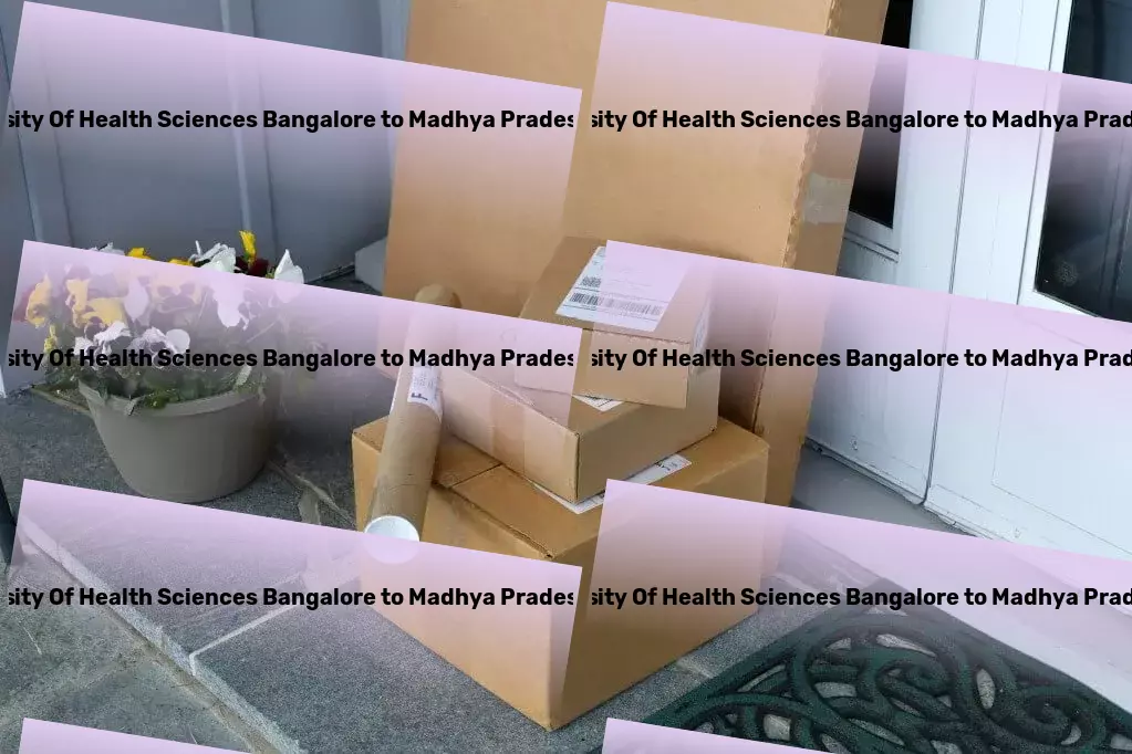 Rajiv Gandhi University Of Health Sciences Bangalore to Madhya Pradesh Transport High-capacity logistics solutions