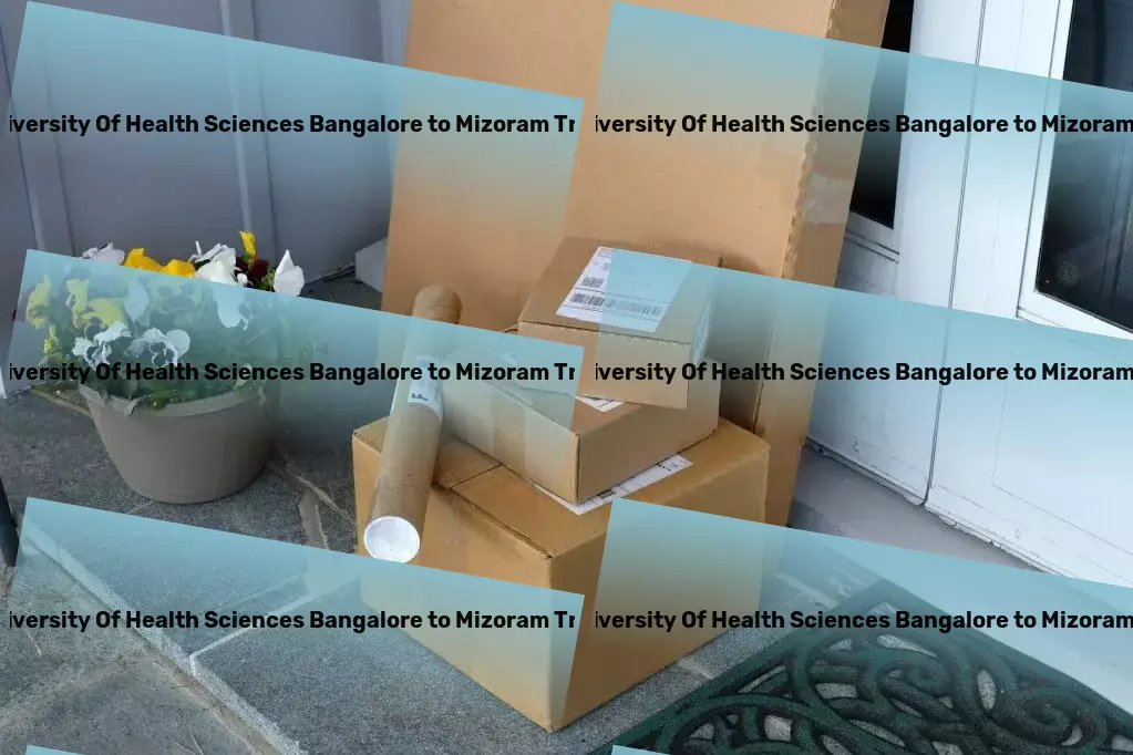 Rajiv Gandhi University Of Health Sciences Bangalore to Mizoram Transport Full-scale goods shipment services