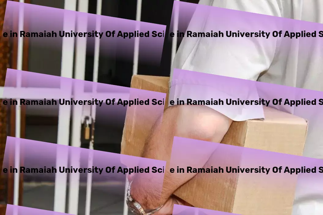 Transport in Ramaiah University Of Applied Sciences Bangalore, Karnataka (KA) Driving you forward, no matter the destination! - Customized package logistics