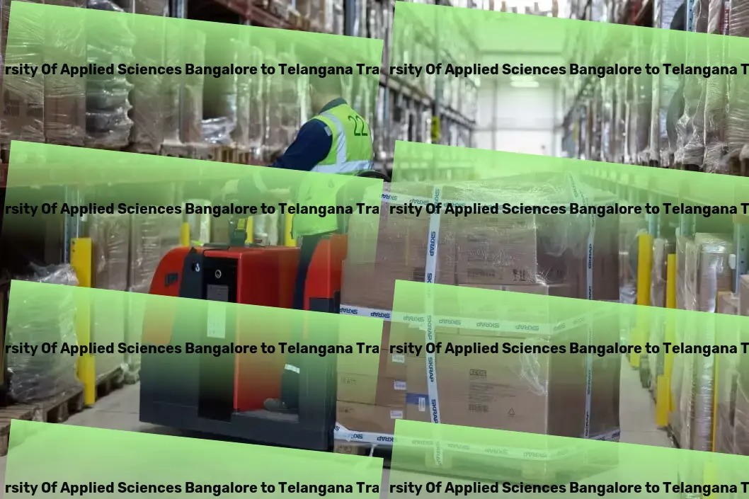 Ramaiah University Of Applied Sciences Bangalore to Telangana Transport Inter-city parcel delivery