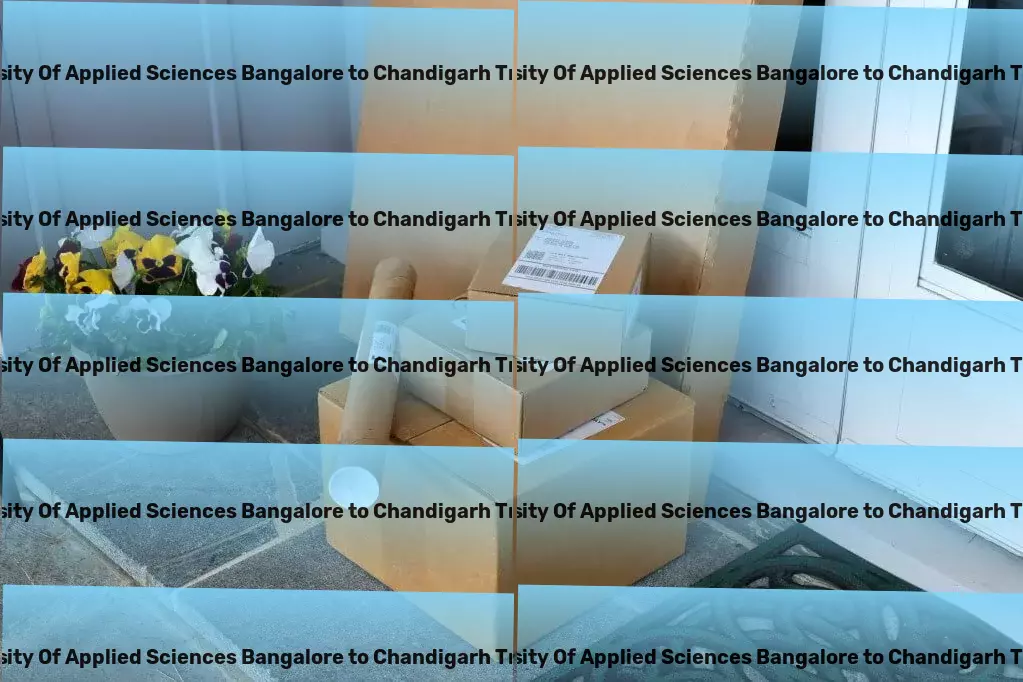 Ramaiah University Of Applied Sciences Bangalore to Chandigarh Transport Nationwide courier logistics