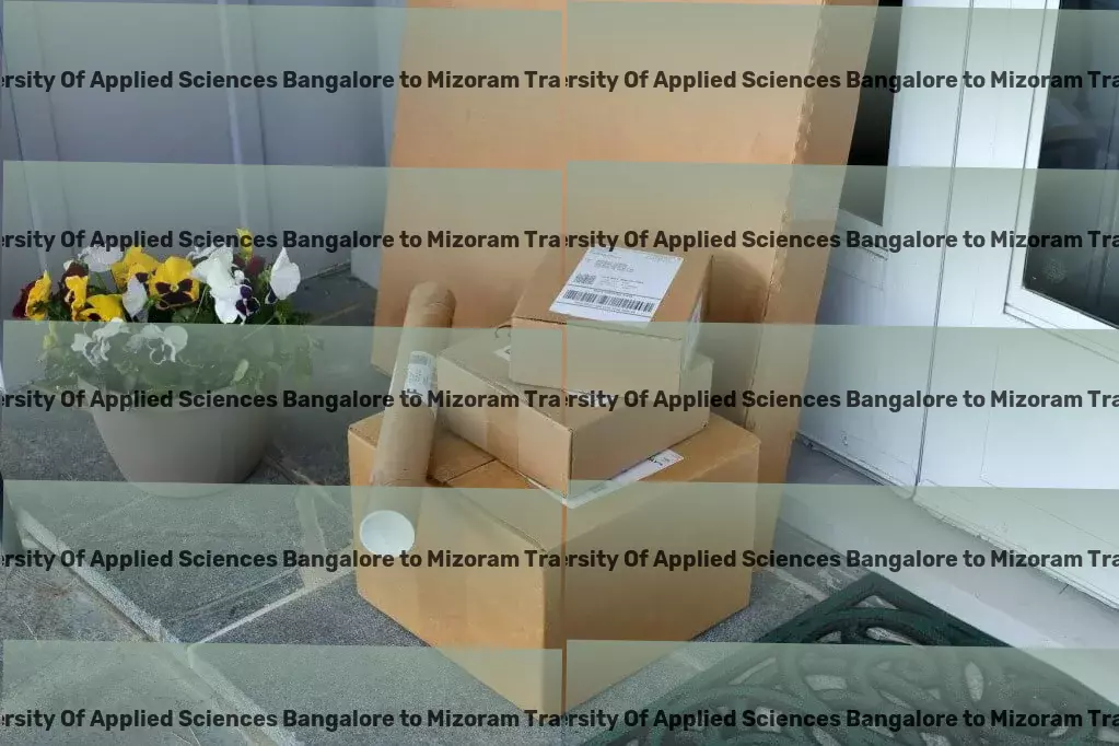 Ramaiah University Of Applied Sciences Bangalore to Mizoram Transport Large-scale distribution services