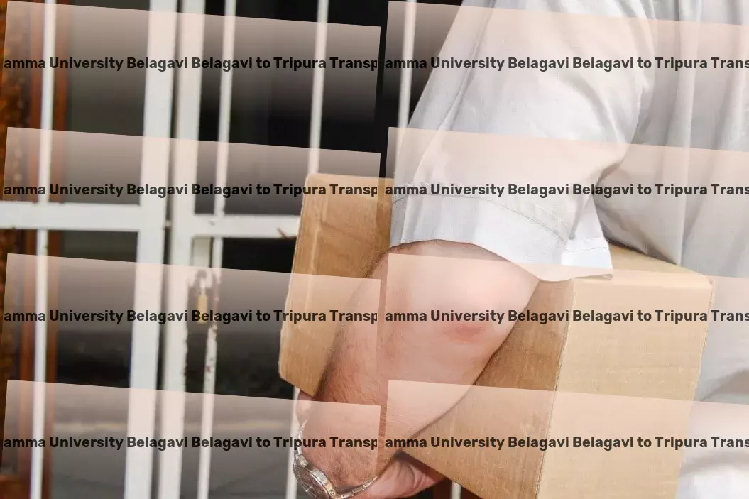 Rani Channamma University Belagavi Belagavi to Tripura Transport Bulk liquid transport