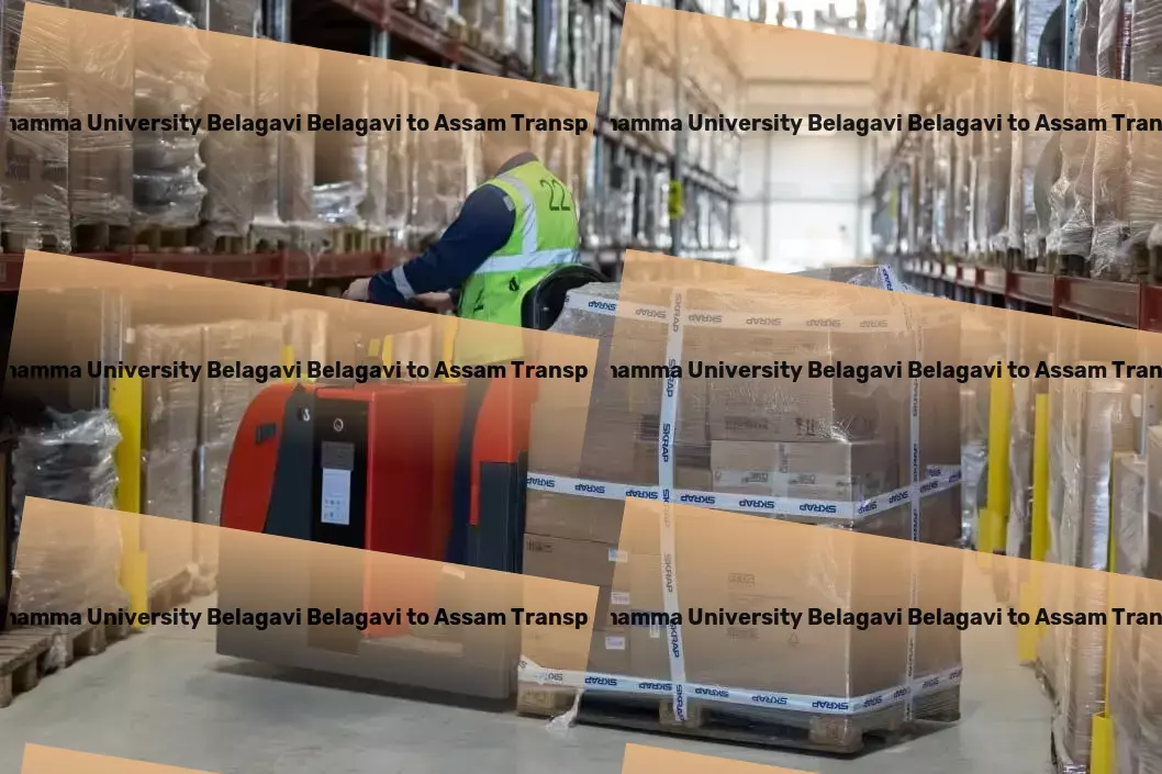 Rani Channamma University Belagavi Belagavi to Assam Transport Advanced cargo logistics