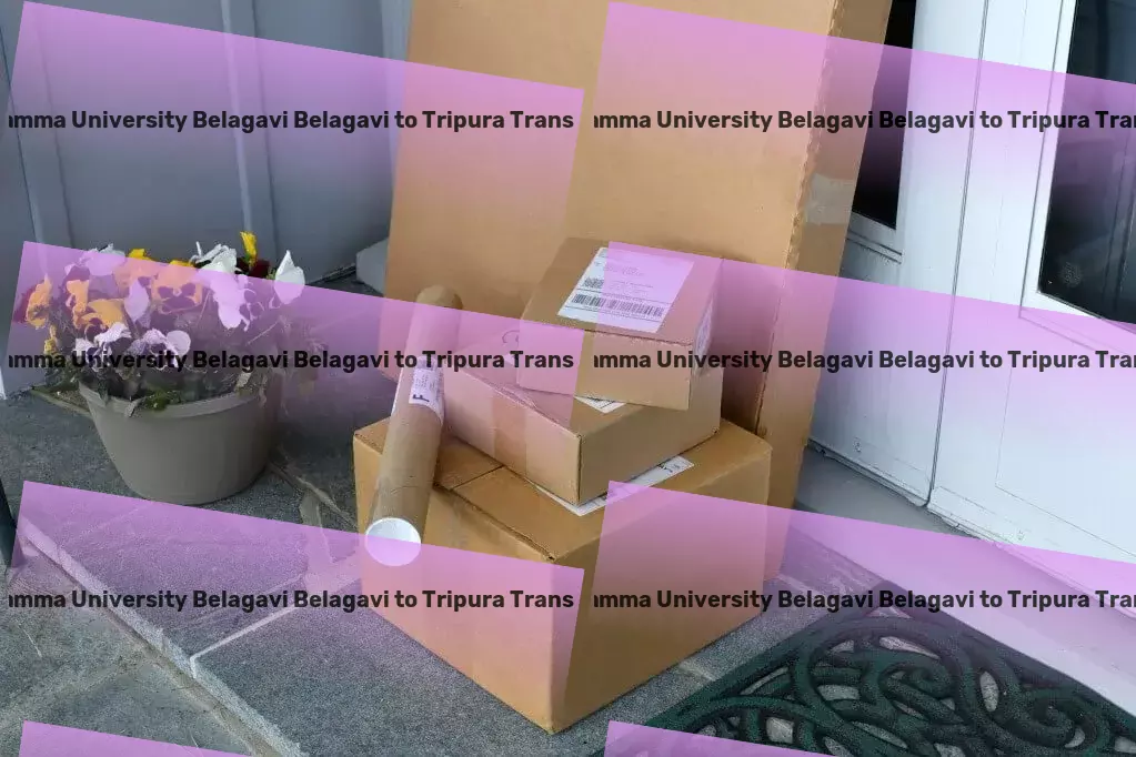 Rani Channamma University Belagavi Belagavi to Tripura Transport Simplifying transport for India's diverse needs! - Commercial freight transport