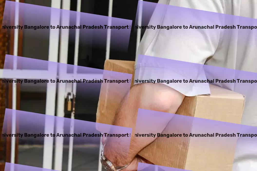 Reva University Bangalore to Arunachal Pradesh Transport Navigate the intricate web of Indian transportation with us by your side. - Direct cargo services