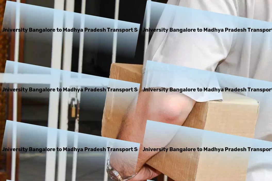 Reva University Bangalore to Madhya Pradesh Transport Integrated road logistics