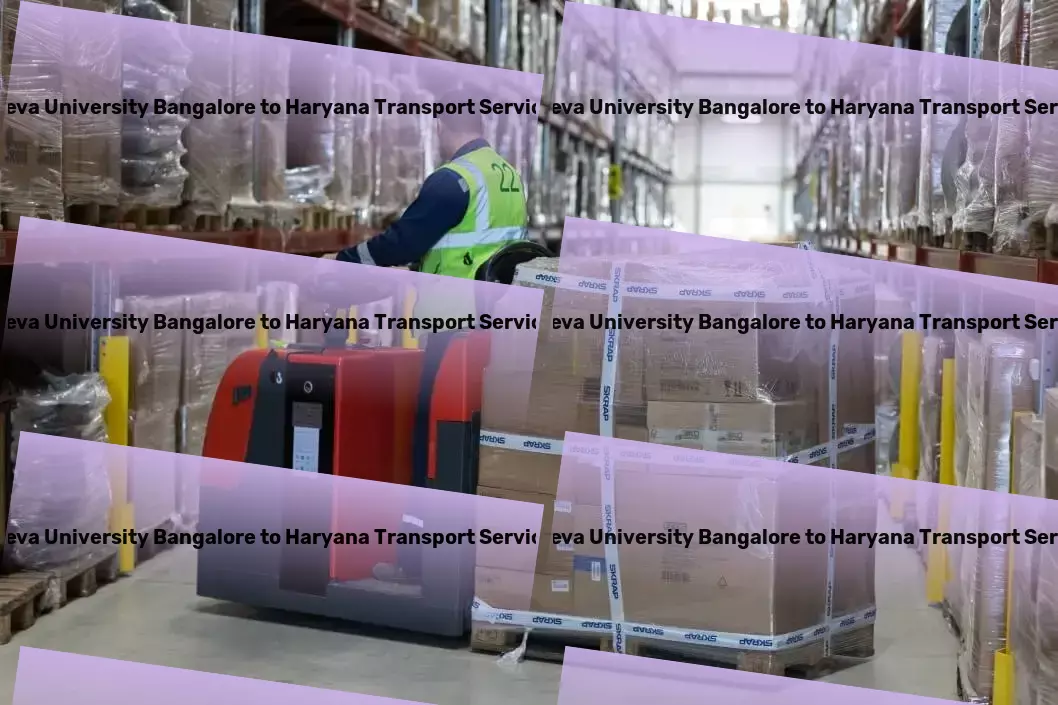 Reva University Bangalore to Haryana Transport Overland transport