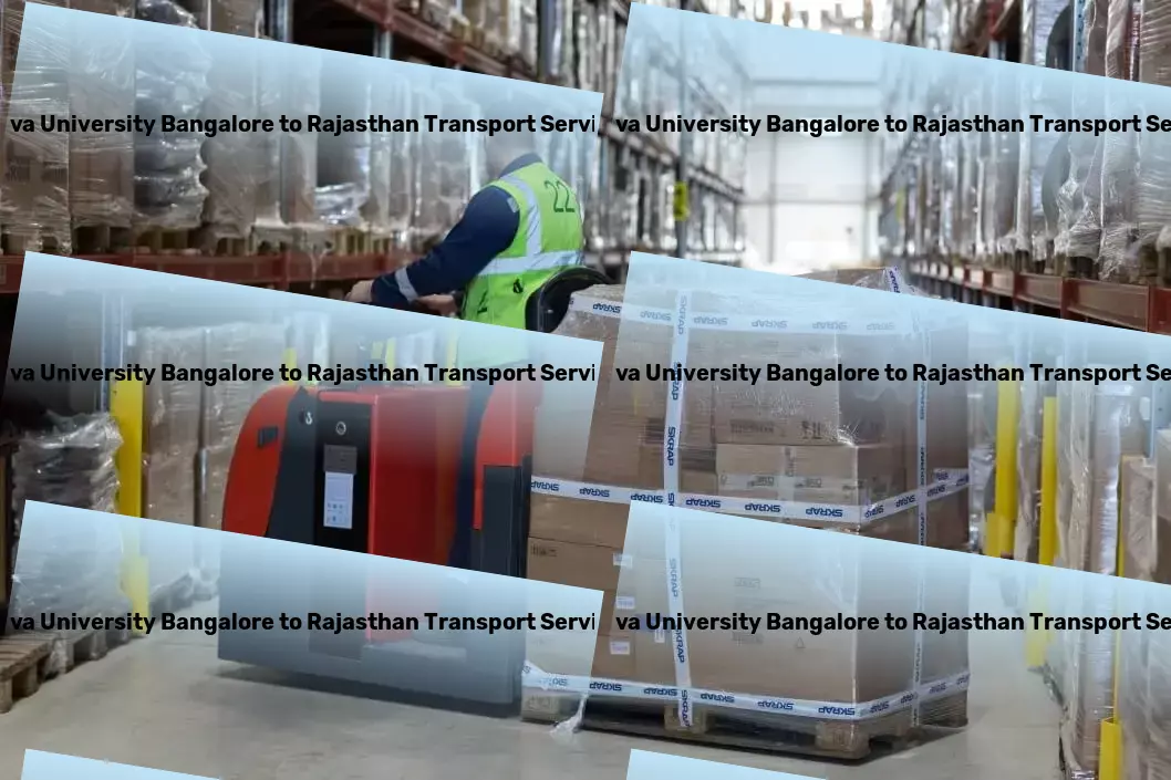 Reva University Bangalore to Rajasthan Transport Nationwide goods forwarding