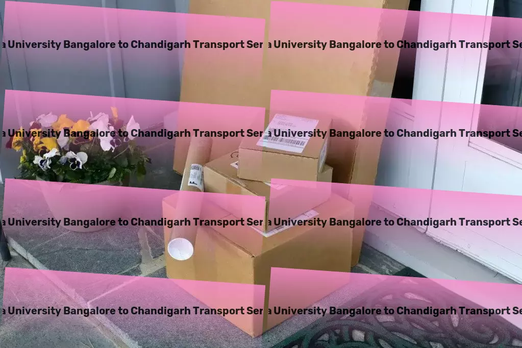 Reva University Bangalore to Chandigarh Transport Expertly managing your logistics needs in India's market! - Comprehensive goods shipment