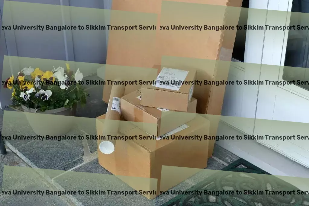 Reva University Bangalore to Sikkim Transport Professional package delivery