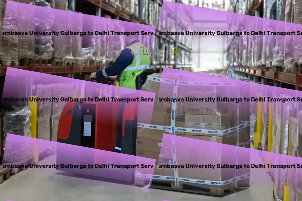 Sharnbasva University Gulbarga to Delhi Transport Local goods transport