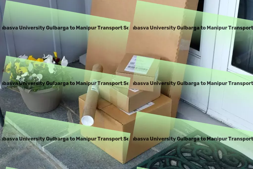 Sharnbasva University Gulbarga to Manipur Transport Real-time tracking services