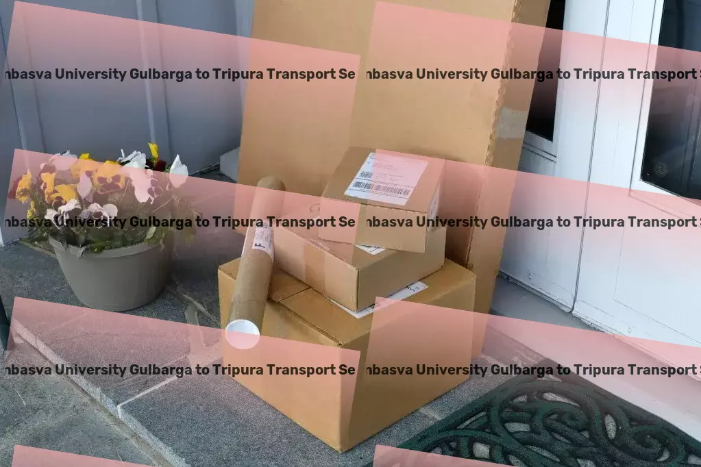 Sharnbasva University Gulbarga to Tripura Transport Customized transport coordination