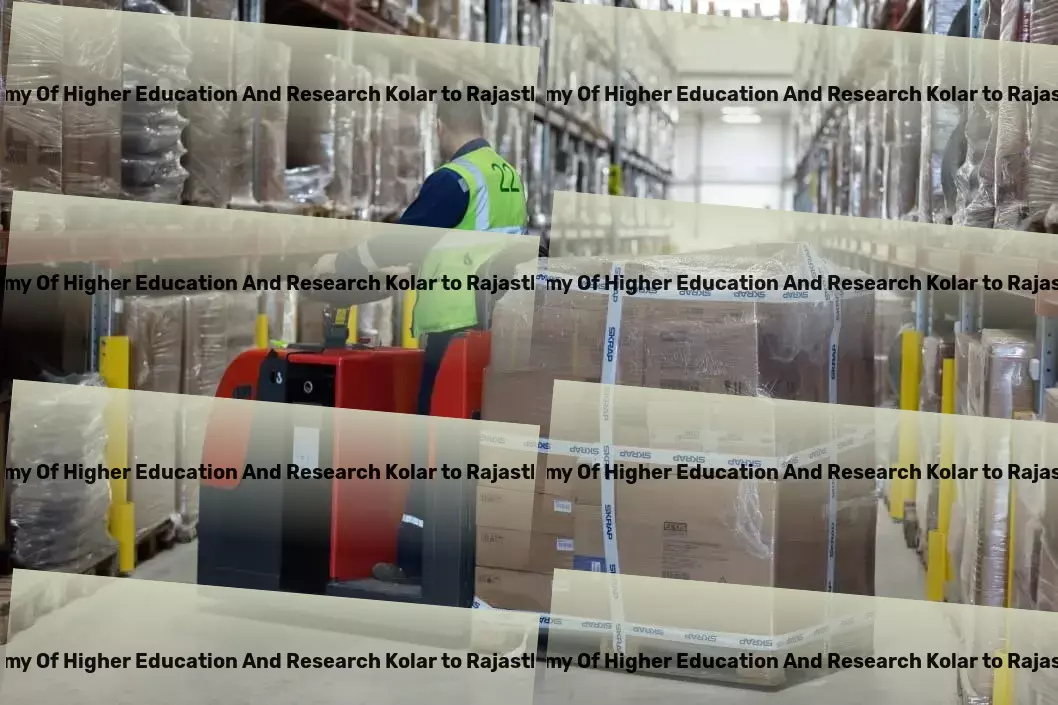 Sri Devaraj Urs Academy Of Higher Education And Research Kolar to Rajasthan Transport Furniture transport solutions