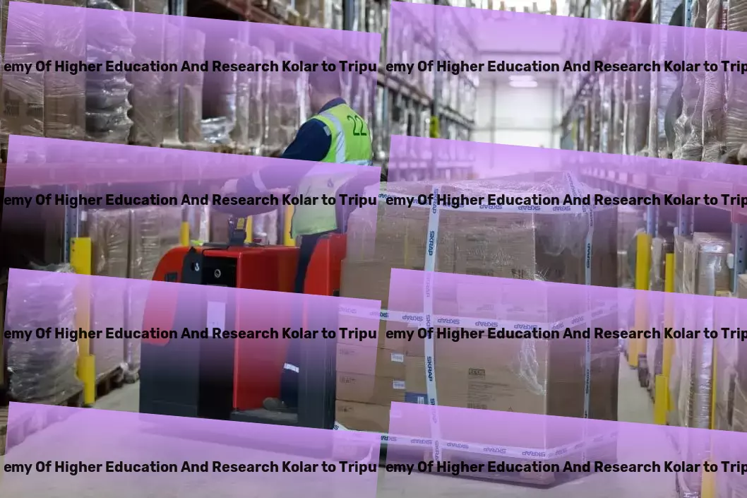 Sri Devaraj Urs Academy Of Higher Education And Research Kolar to Tripura Transport Advanced goods logistics