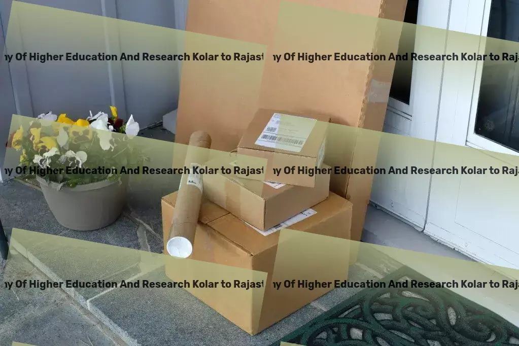 Sri Devaraj Urs Academy Of Higher Education And Research Kolar to Rajasthan Transport Connecting territories with unparalleled logistics solutions in India! - Wholesale transport services