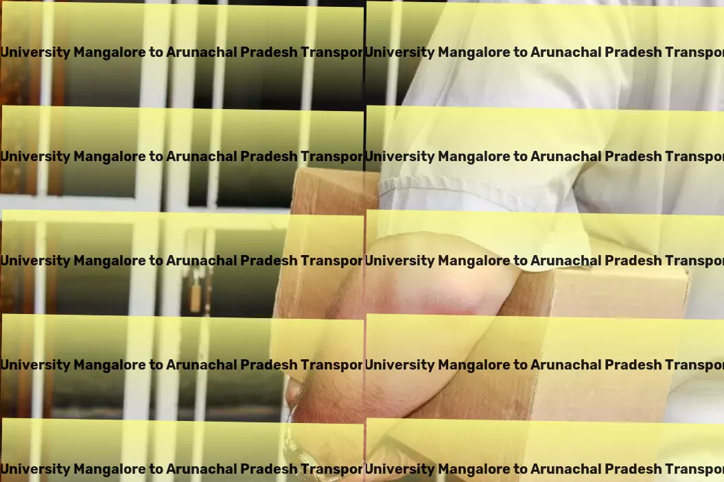 Srinivas University Mangalore to Arunachal Pradesh Transport Advanced goods delivery