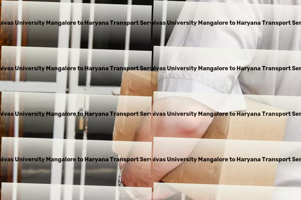 Srinivas University Mangalore to Haryana Transport Championing the evolution of transport services across India. - Express logistics and transport