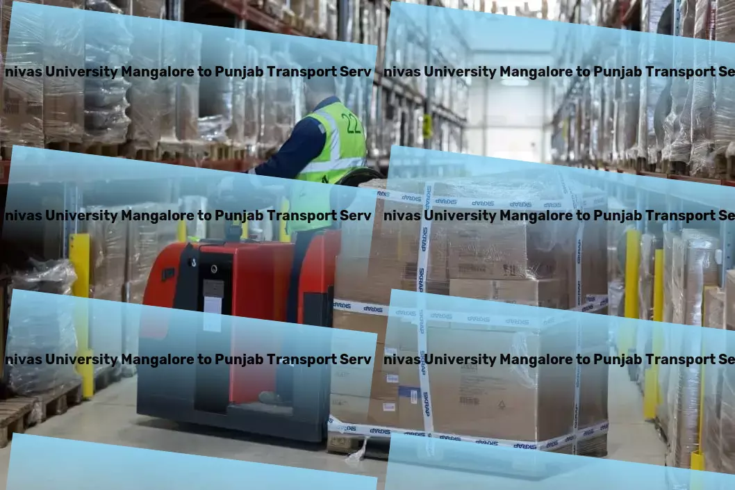 Srinivas University Mangalore to Punjab Transport High-capacity goods delivery