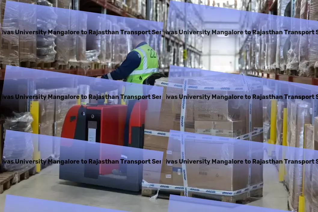 Srinivas University Mangalore to Rajasthan Transport Urban freight and logistics