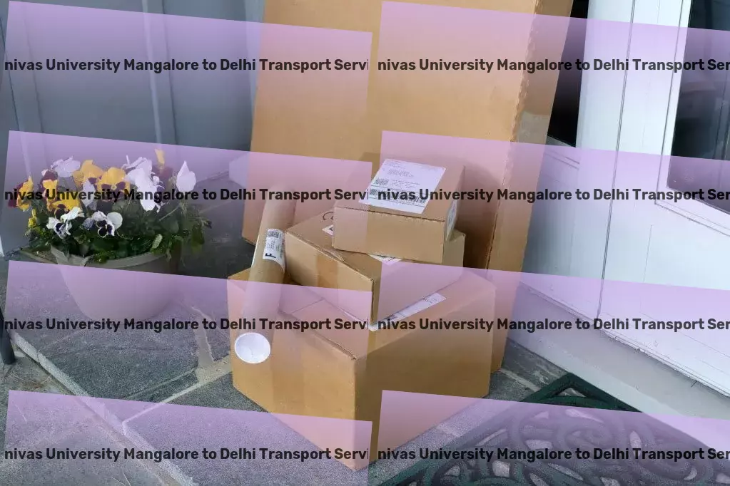 Srinivas University Mangalore to Delhi Transport Smart transport solutions