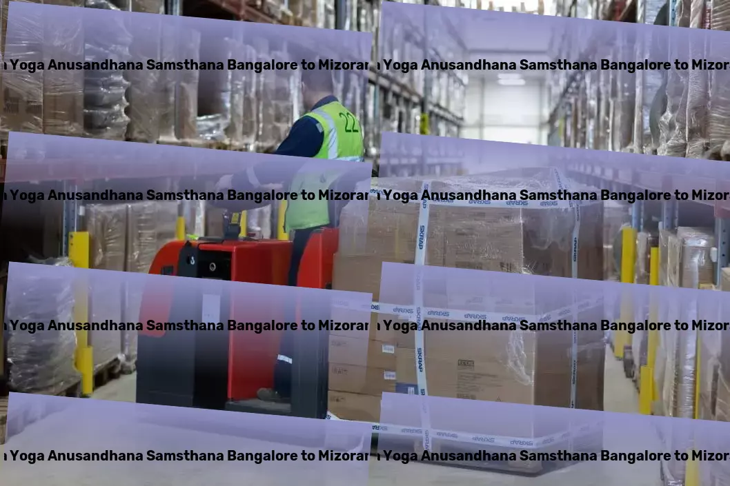 Swami Vivekananda Yoga Anusandhana Samsthana Bangalore to Mizoram Transport Where technology meets logistics efficacy in India's market! - Full-scale freight delivery