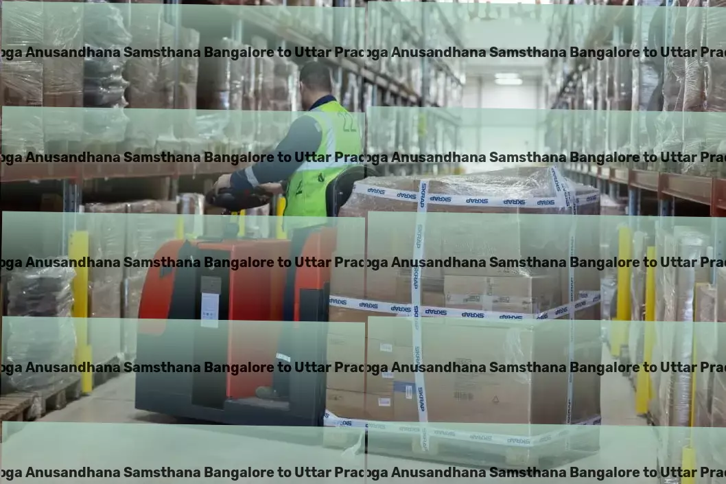 Swami Vivekananda Yoga Anusandhana Samsthana Bangalore to Uttar Pradesh Transport Seamless and secure goods transit within India's borders! - Inter-city logistics solutions