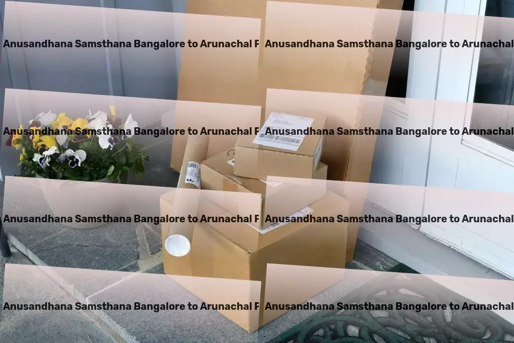 Swami Vivekananda Yoga Anusandhana Samsthana Bangalore to Arunachal Pradesh Transport Full-scale parcel shipment