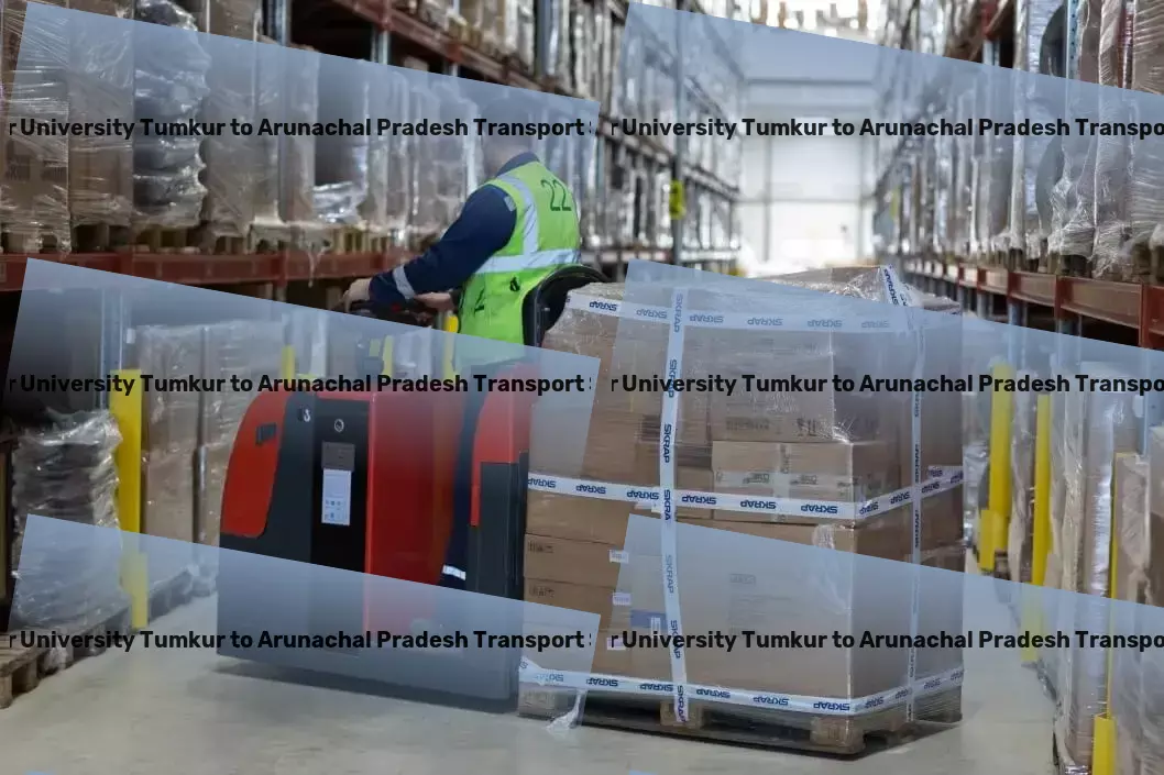 Tumkur University Tumkur to Arunachal Pradesh Transport Heavy load freight services