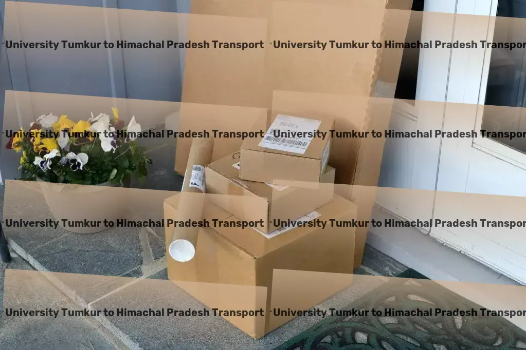 Tumkur University Tumkur to Himachal Pradesh Transport Large cargo movers