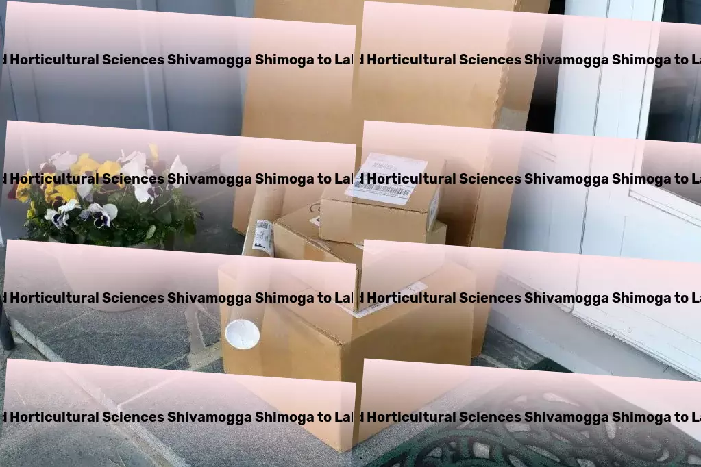 University Of Agricultural And Horticultural Sciences Shivamogga Shimoga to Lakshadweep Transport Express logistics and shipment