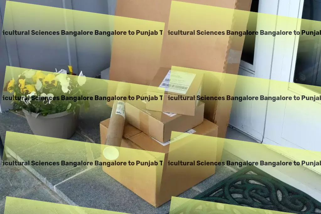 University Of Agricultural Sciences Bangalore Bangalore to Punjab Transport Comprehensive goods delivery