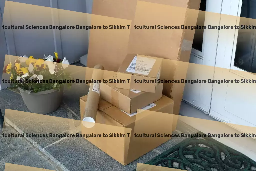 University Of Agricultural Sciences Bangalore Bangalore to Sikkim Transport Transportation made stress-free across the Indian subcontinent! - High-capacity freight forwarding