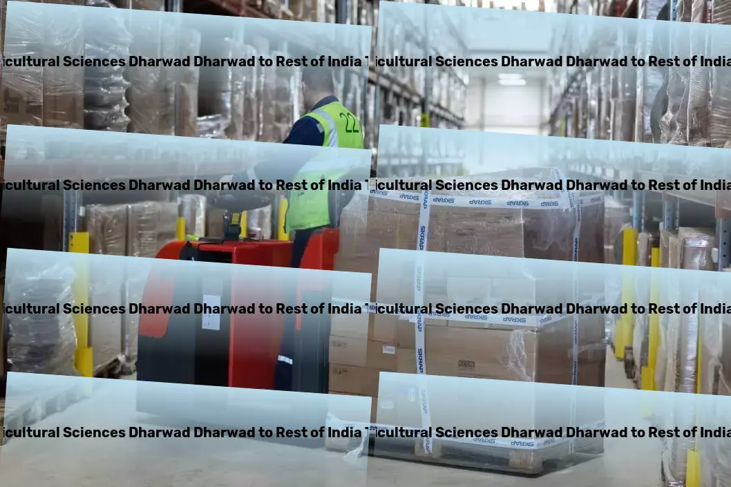 University Of Agricultural Sciences Dharwad Dharwad to Rest Of India Transport Championing seamless goods movement within the vast landscapes of India. - Nationwide shipping coordination