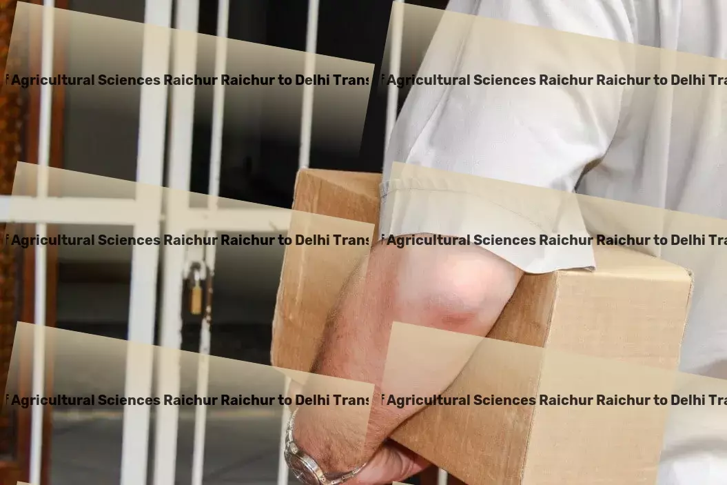 University Of Agricultural Sciences Raichur Raichur to Delhi Transport Customized transport solutions for the Indian market's needs! - Inter-state logistics solutions