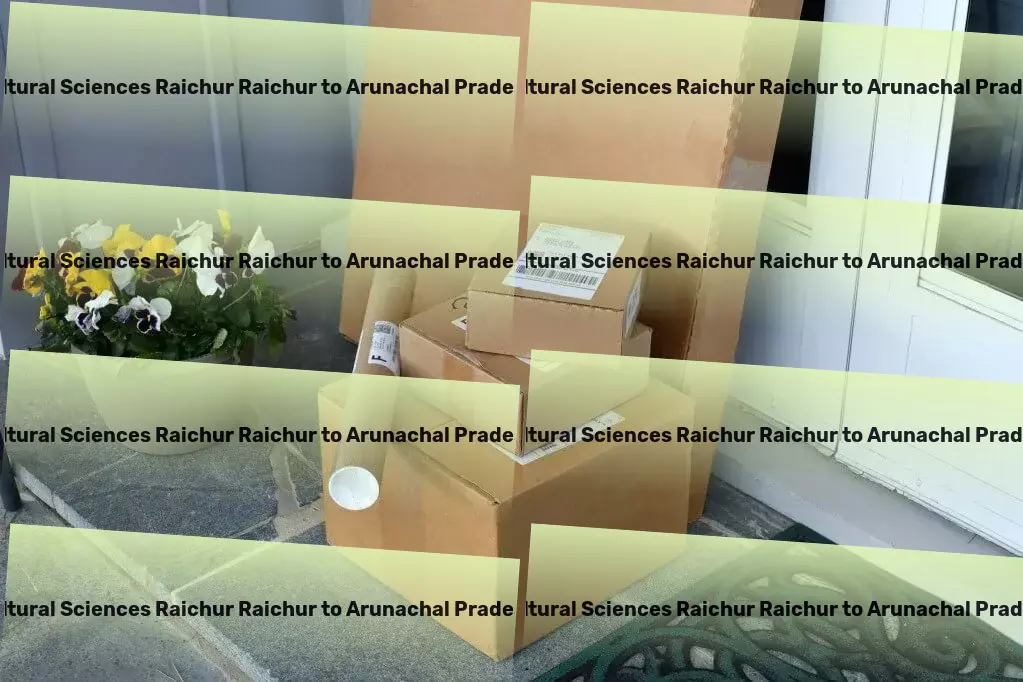 University Of Agricultural Sciences Raichur Raichur to Arunachal Pradesh Transport Navigating the future of transport with innovation and expertise in India! - Heavy equipment transportation