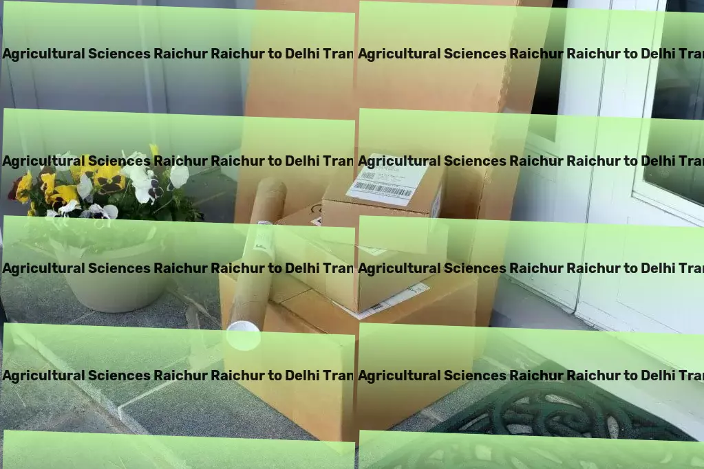 University Of Agricultural Sciences Raichur Raichur to Delhi Transport Custom transport solutions