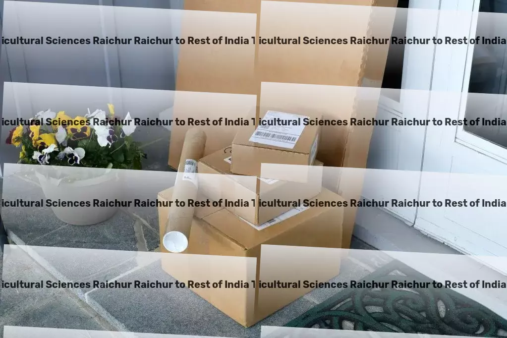 University Of Agricultural Sciences Raichur Raichur to Rest Of India Transport Custom goods shipment services