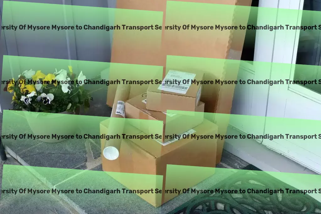 University Of Mysore Mysore to Chandigarh Transport Large-scale packers and movers