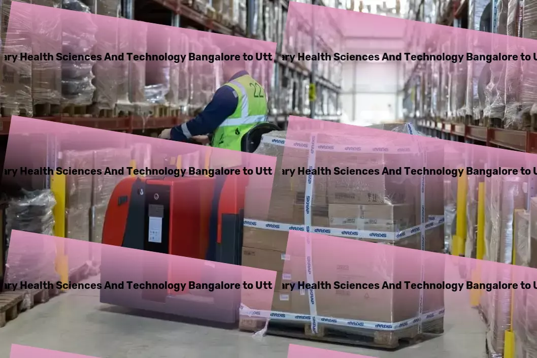 University Of Trans Disciplinary Health Sciences And Technology Bangalore to Uttar Pradesh Transport Next-level transportation strategies for the Indian economy. - Urban logistics services